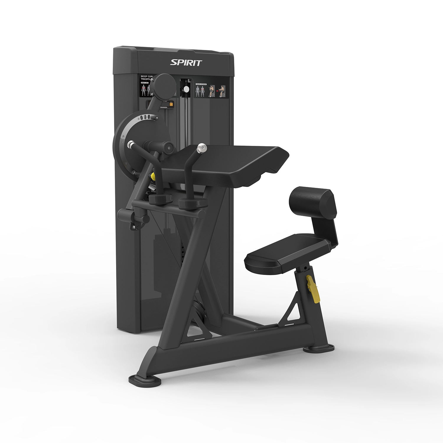 Spirit Fitness Dual-Function Biceps Curl / Triceps Extension SP-4607
