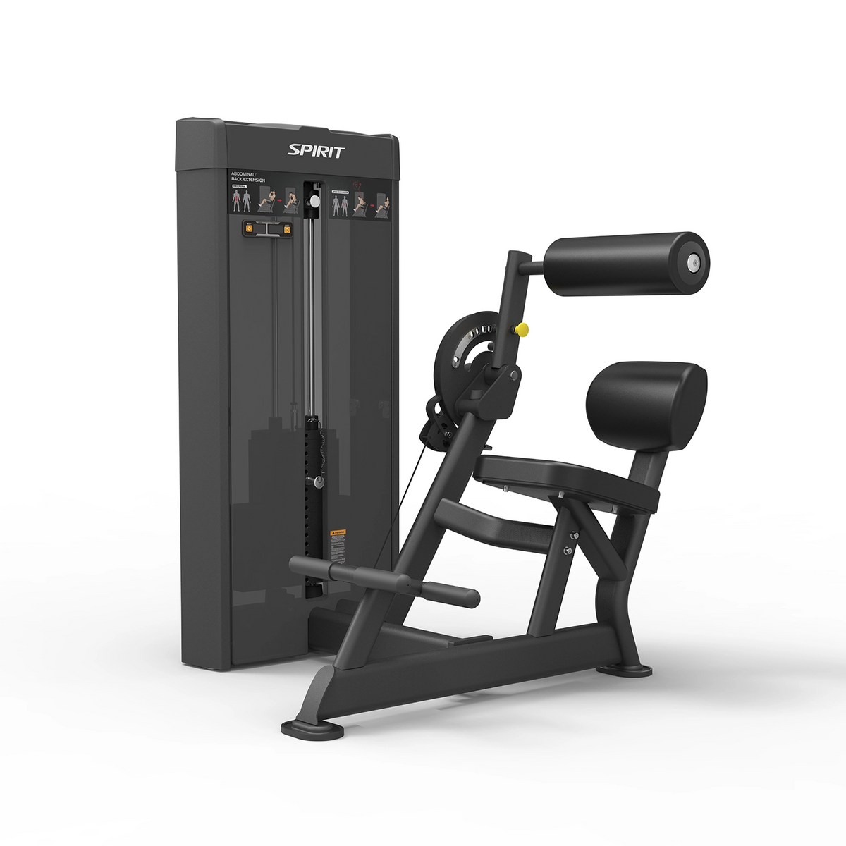 Spirit Fitness Dual-Function Ab Crunch / Back Extension SP-4609