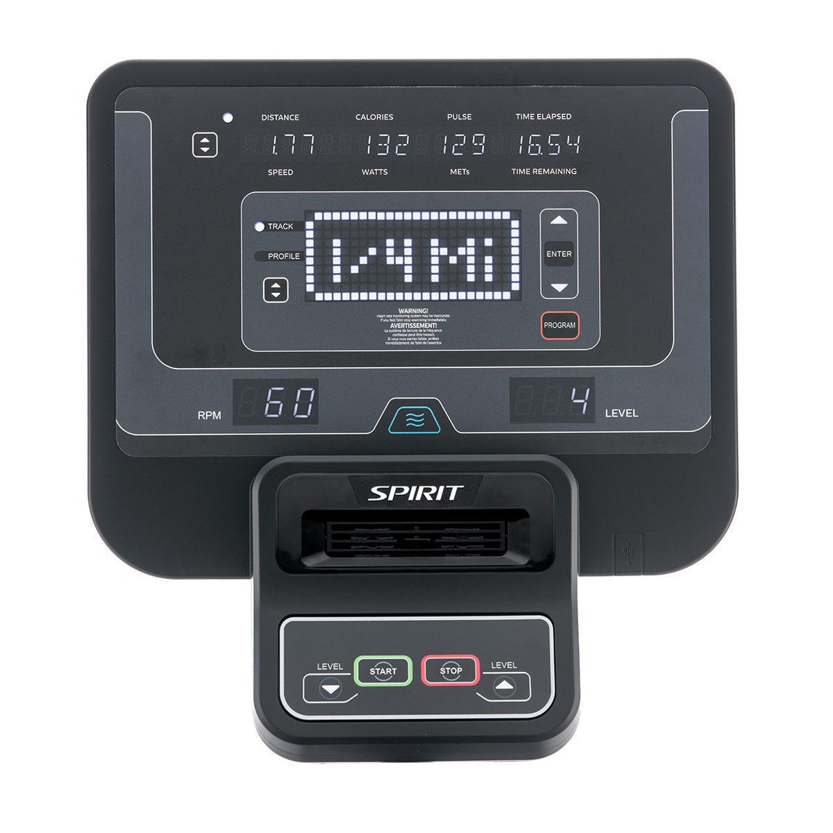 Spirit Fitness Recumbent Bike CR800+