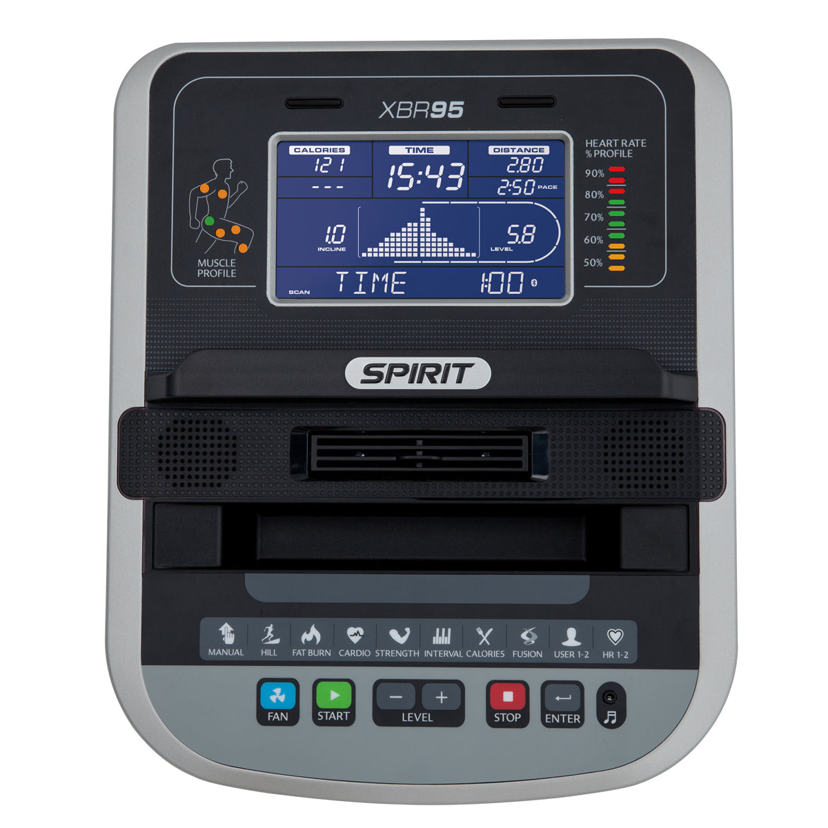 Spirit Fitness Recumbent Bike XBR95