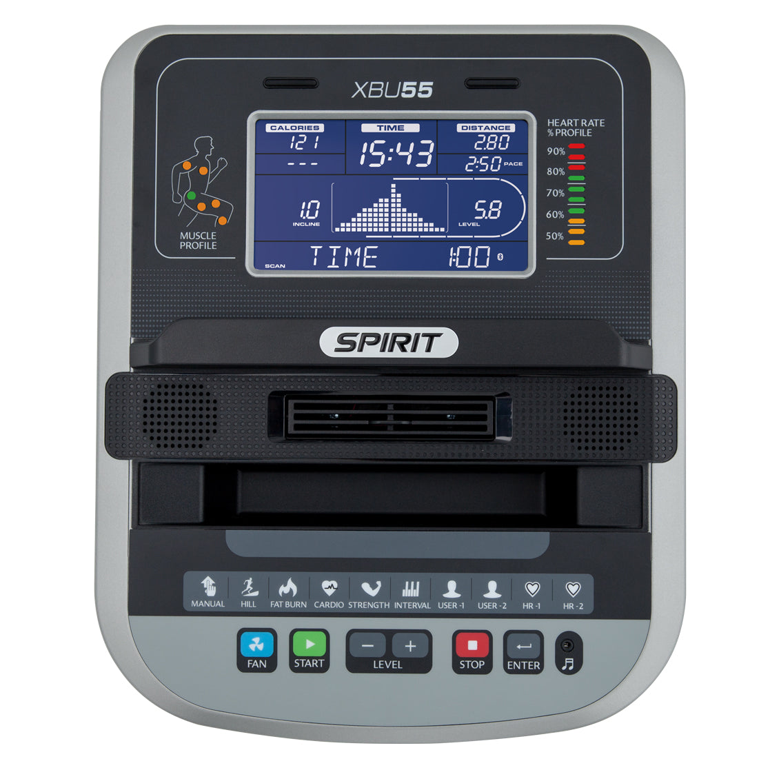 Spirit Fitness Upright Bike XBU55