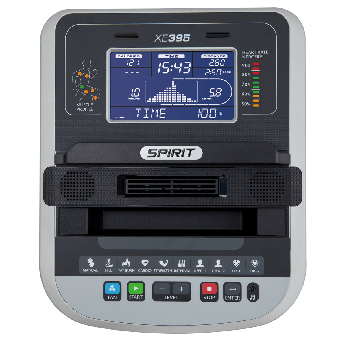 Spirit Fitness Elliptical XE395